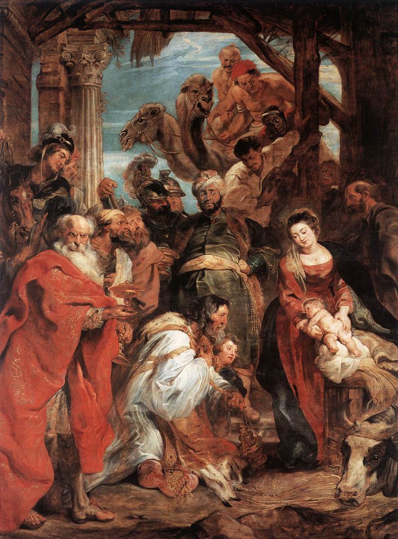 The Adoration of the Magi af